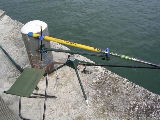 comment fabriquer un support à canne à pêche pour lac. Partie (1/2